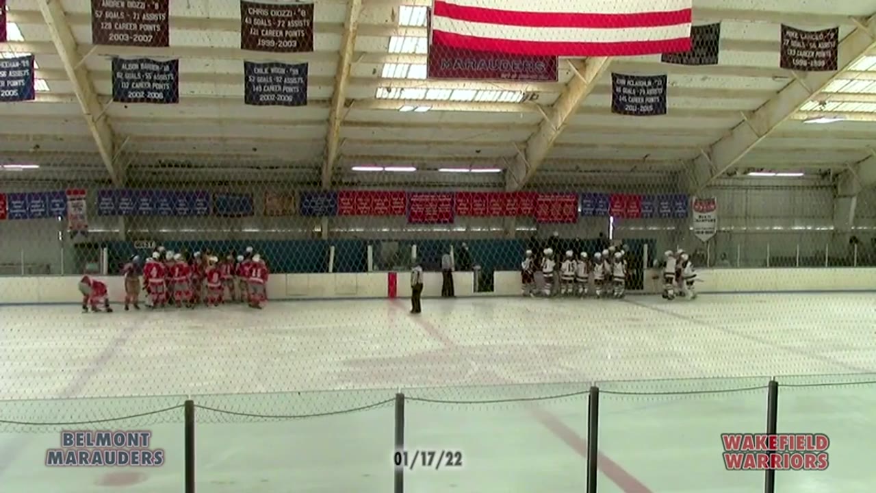 BHS Varsity Girls Ice Hockey: Marauders vs Wakefield 01/17/22