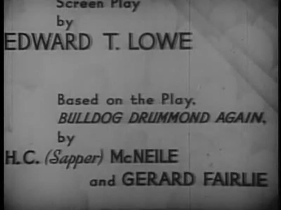 Bulldog Drummond Escapes