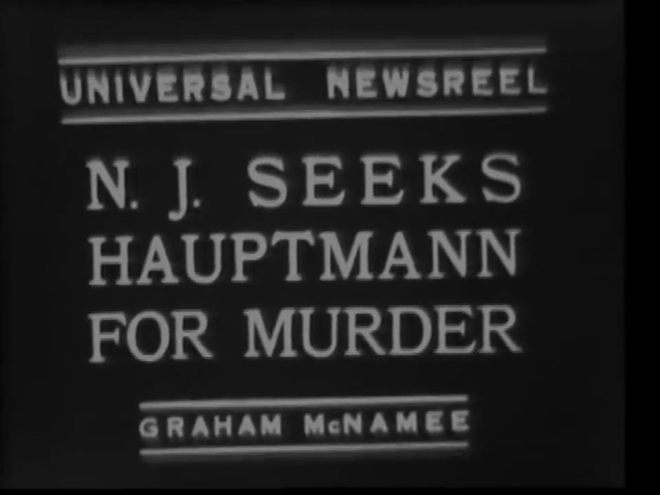 Hauptmann Weapon Found As High Bail Is Set By Court, 1934/10/01