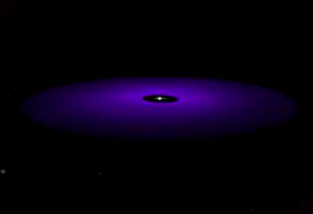 Disk around Star May Be Warped by Unseen Planet