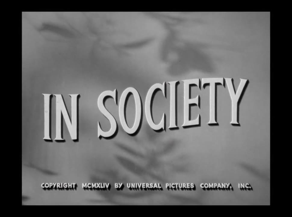 In Society (1944)
