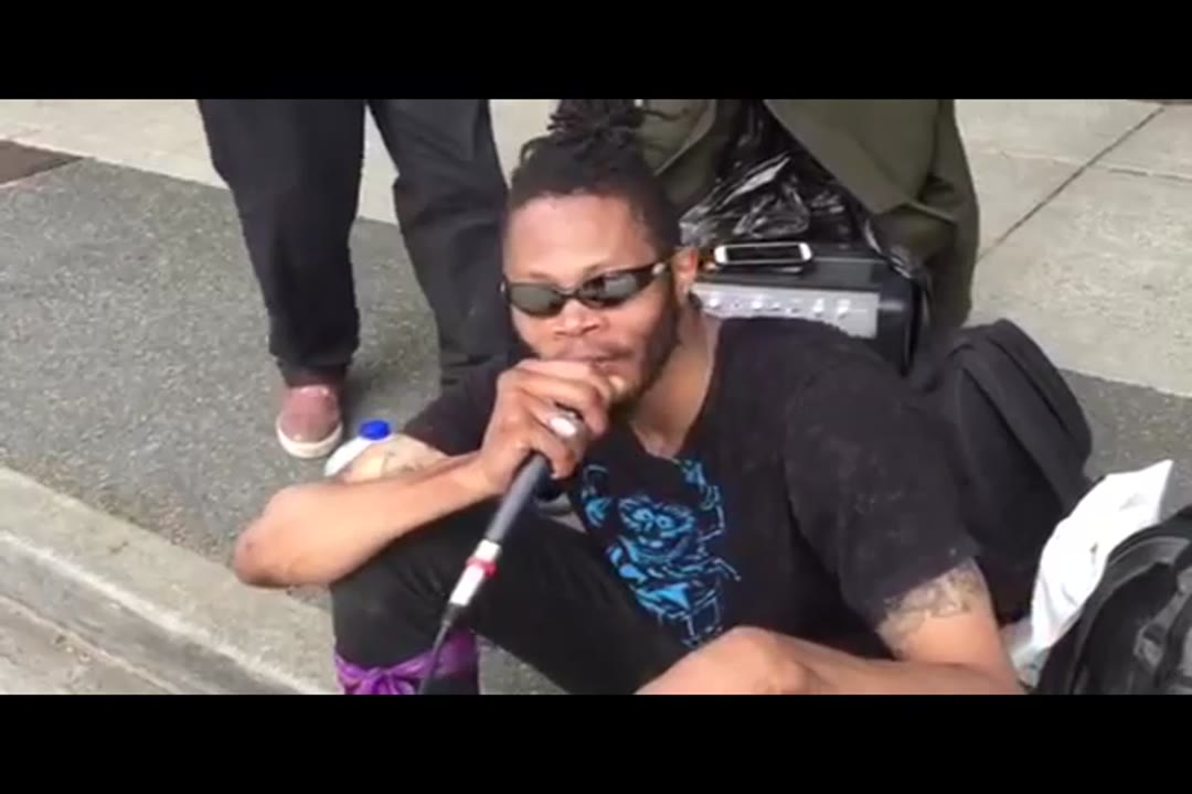Dominance tha MC and FKA Mysteri Profist on Public Interest Issues Show filmed by Janet Christensen OBrien