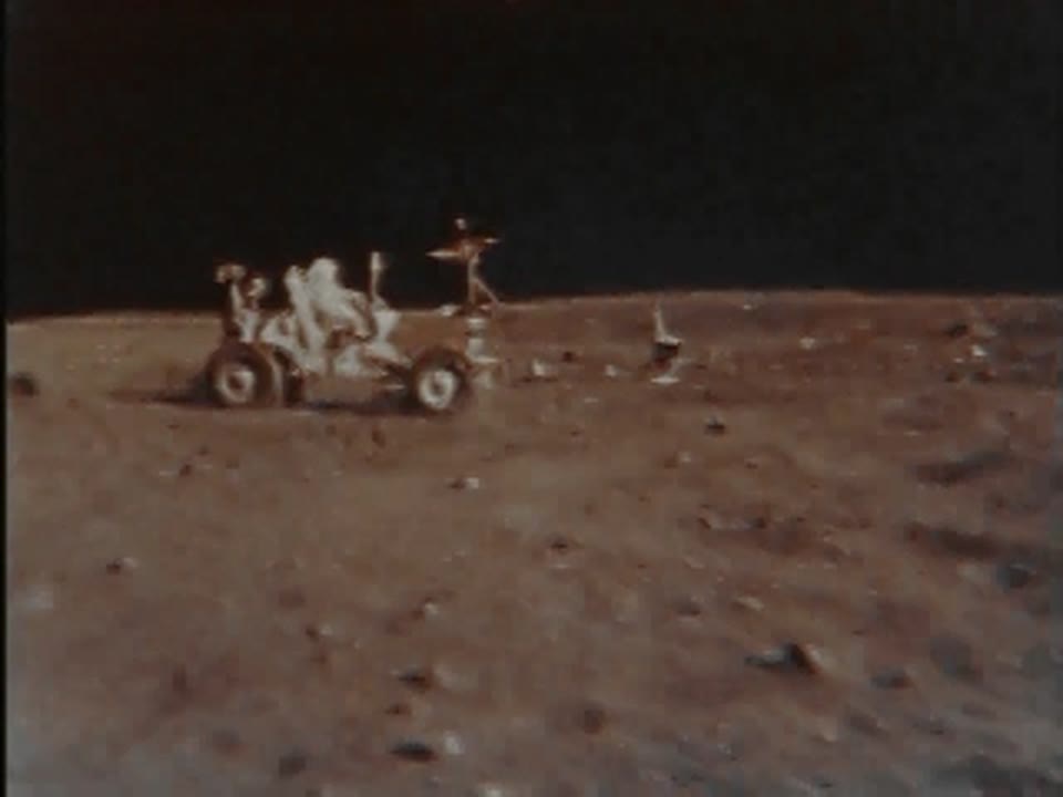 APOLLO 16: Putting the 'rover' thru its paces