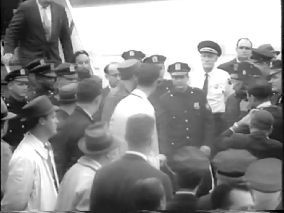 Mr. K. And Castro. Top Reds And Allies Get Chill Greeting, 1960/09/19