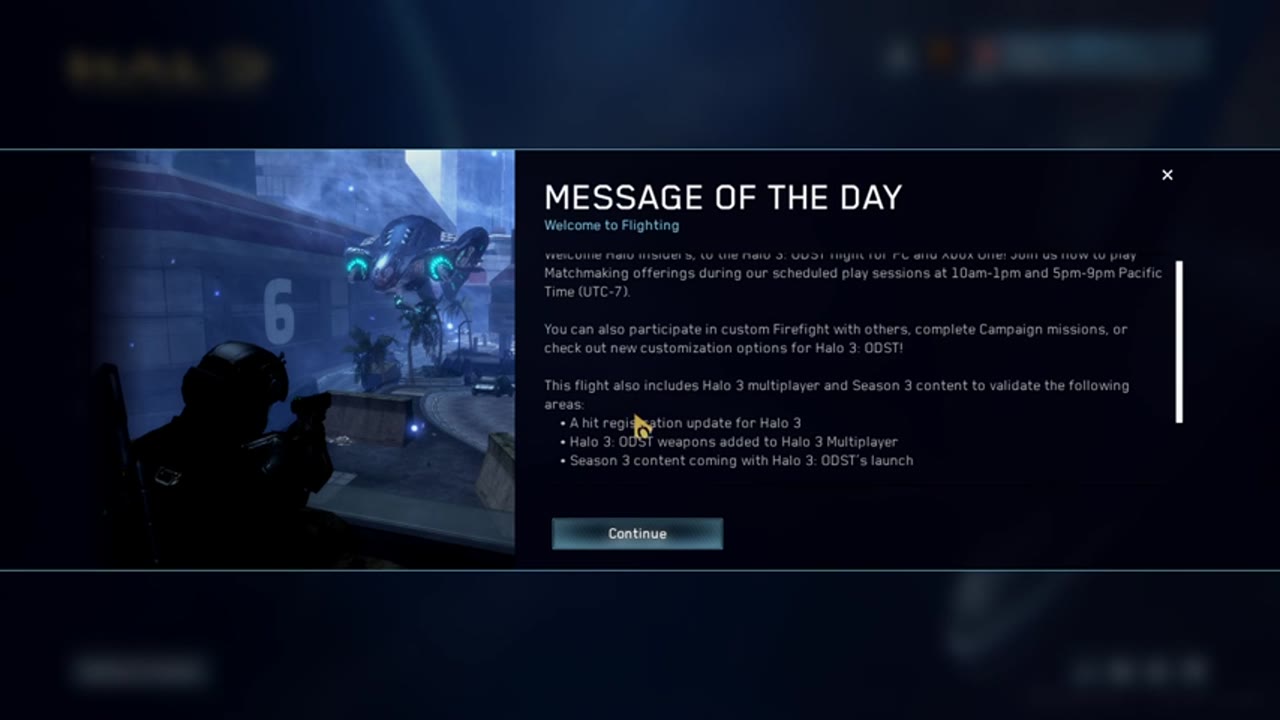 [2020-08-17] Halo: The Master Chief Collection (PC): Halo 3 ODST PC Flight