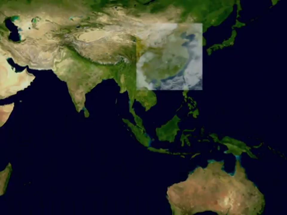 Haze over China