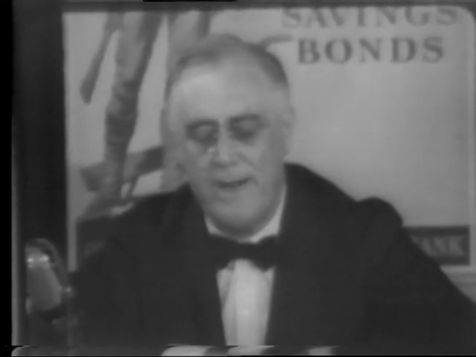 President Buys First Bond, 1941/05/01