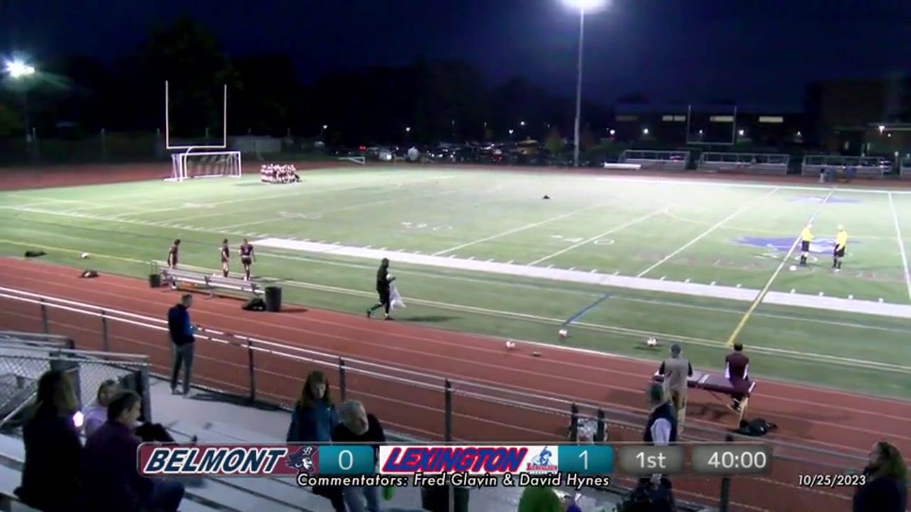 BHS Girls Varsity Soccer: Marauders vs Lexington Minutemen 10/25/23
