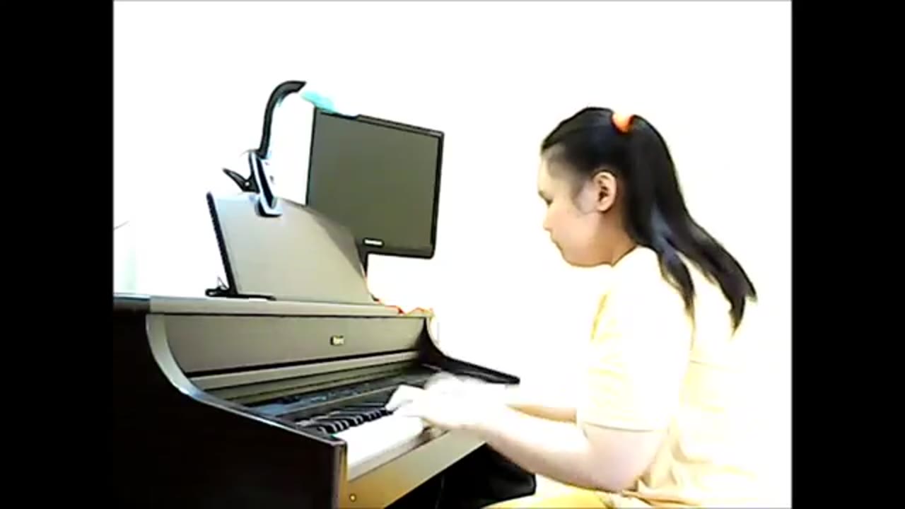 Amazing 12years Old Puppy Studied Piano 2yrs 3ms Recorded Tchaikovsky Piano Concerto No 1 3rd Movement