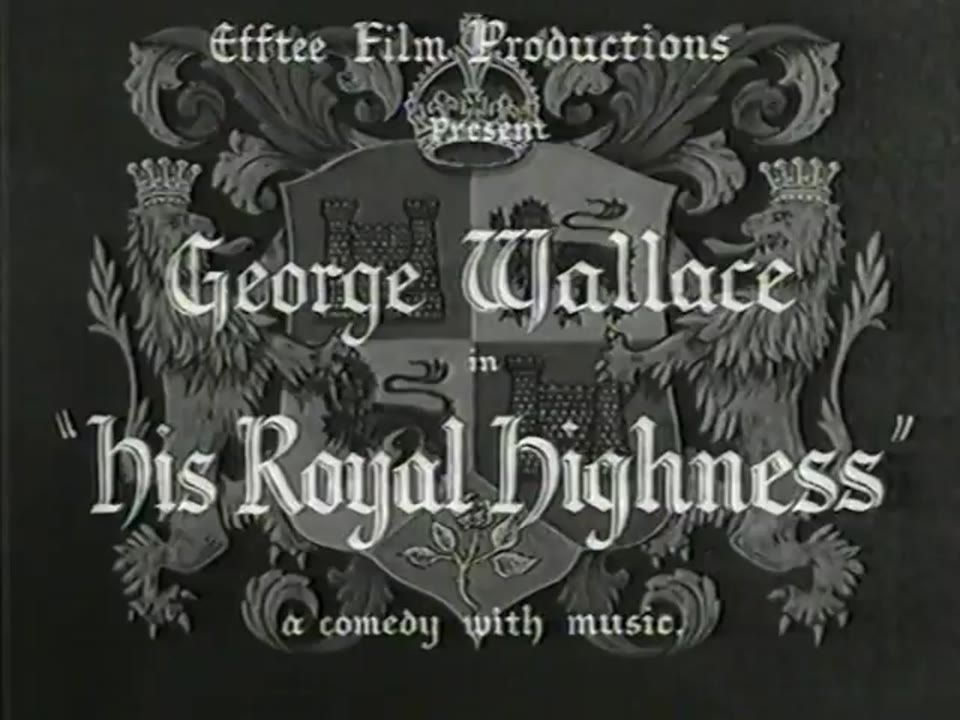 His Royal Highness - Rare Australian Trailer