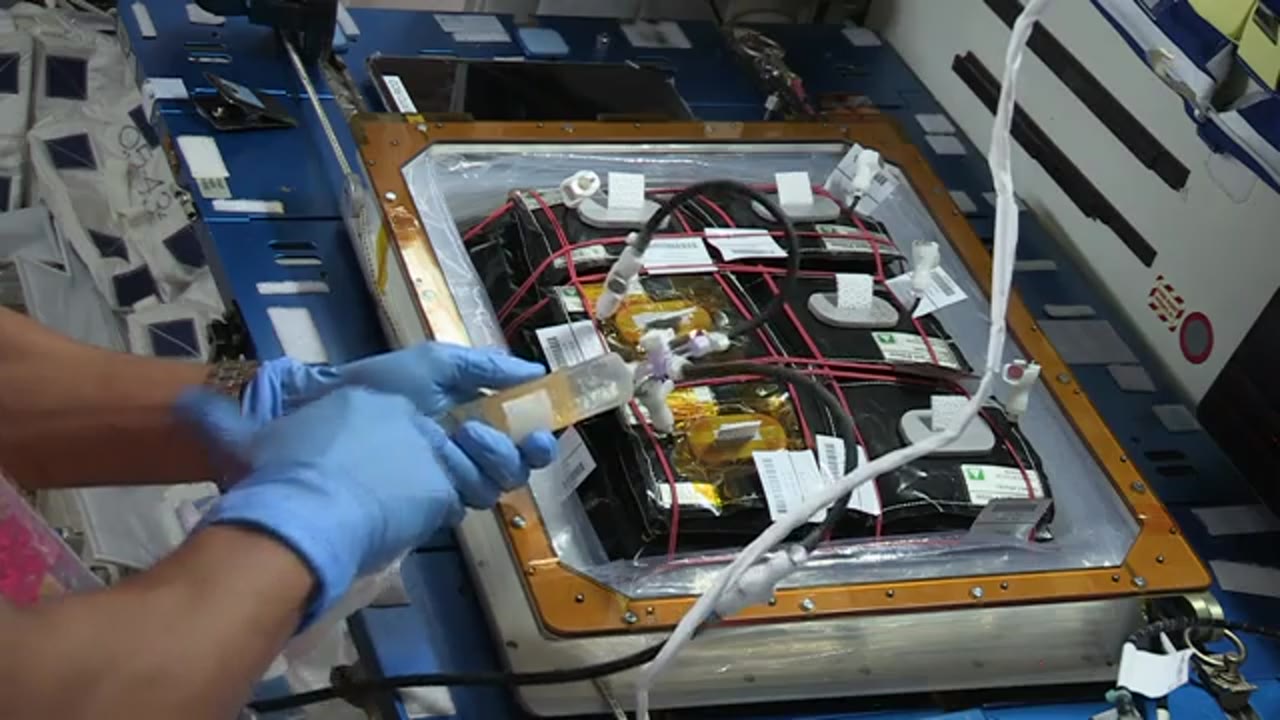ISS Downlink Video Acaba VEG 03 Experiment HD DL 5 2017 269 1128 566623