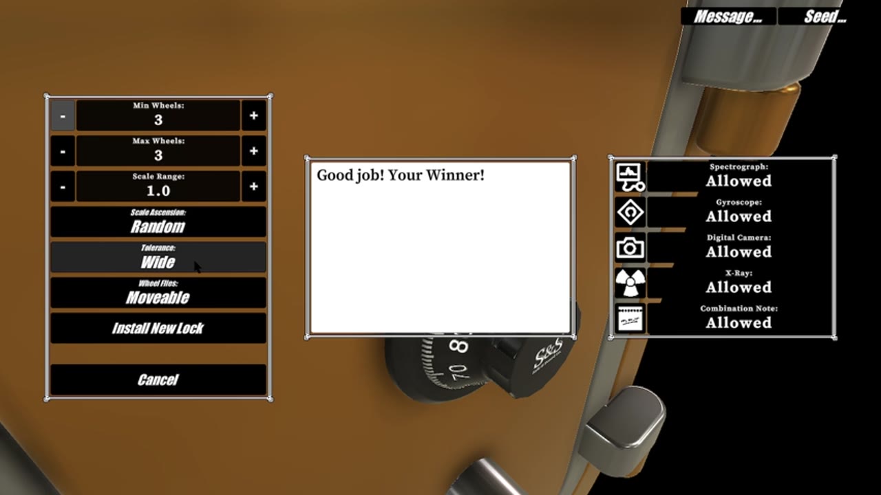 [2021-06-17] Sophie's Safecracking Simulator (PC): More safes! More cracking!