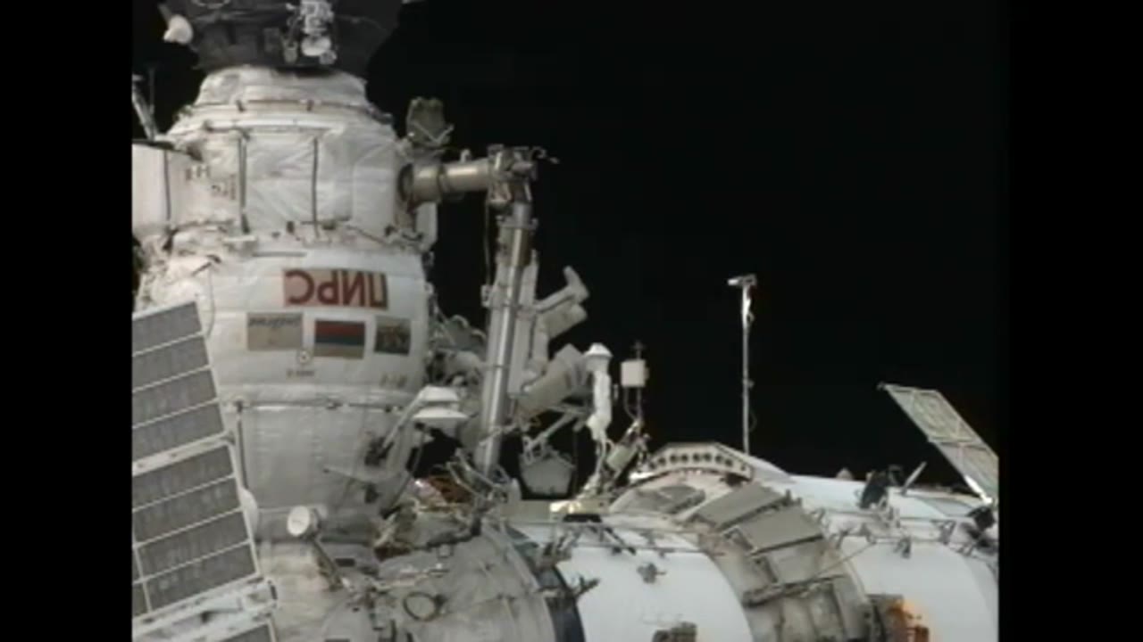 Expedition 26 Cosmonauts Spacewalk for Science Gear
