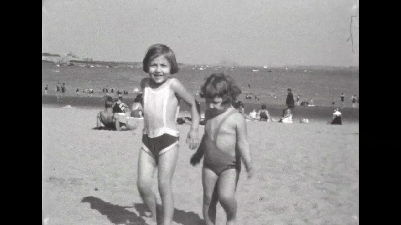 Home movie: 000554: 1930s Massachusetts shore recreations