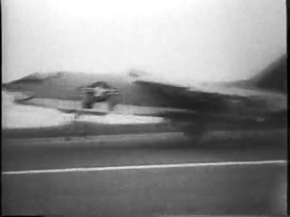 Jet Record. Coast To Coast In 3 Hours, 23 Minutes, 1957/07/18