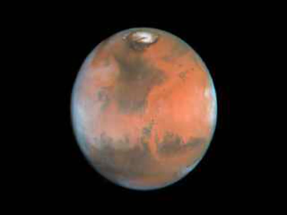 Hubble Finds Cloudy, Cold Weather Conditions for Mars-Bound Spacecraft