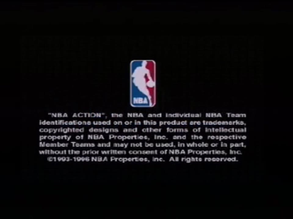 NBA Action 96 Sega Saturn PAL Gameplay
