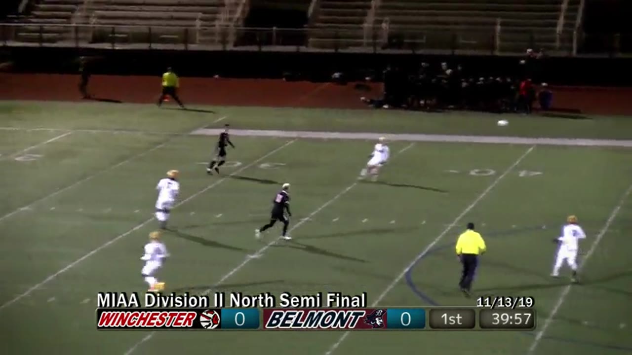BHS Varsity Boys Soccer: Marauders vs Winchester - 11/13/2019