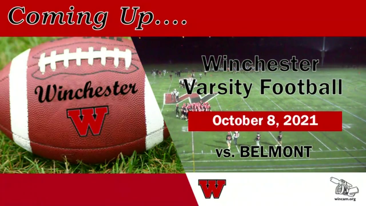 BHS Varsity Football: Marauders vs Winchester 10/08/21