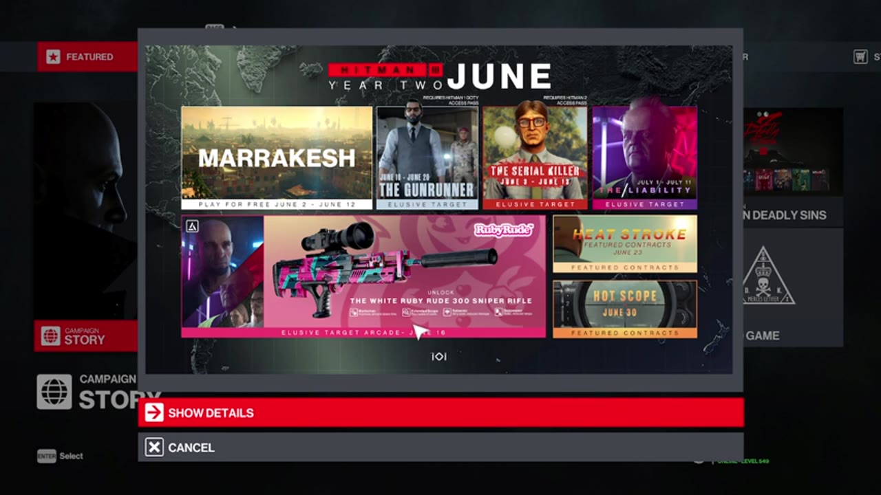 [2022-06-05] HITMAN 3 (PC): Elusive Target - The Iconoclast