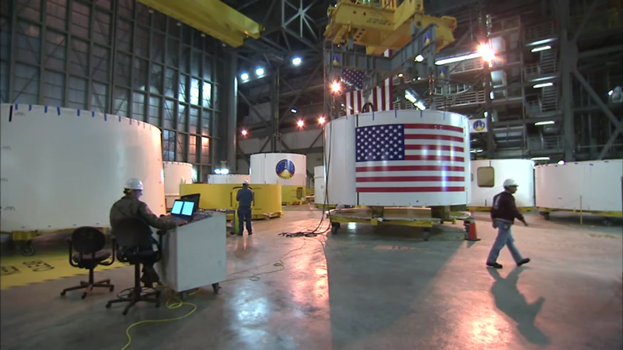 Ares 1-X High Bay 4 Segment Stacking