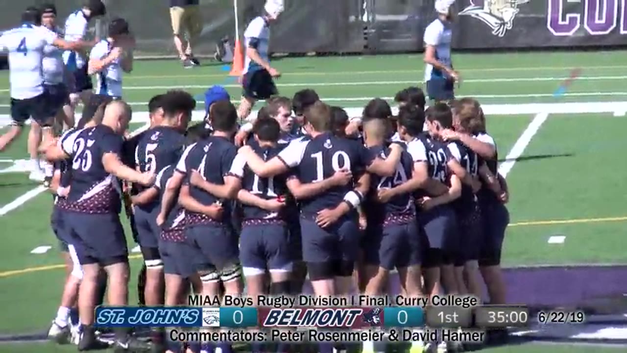 BHS Varsity Boys Rugby: Marauders vs St. John's Prep 06/22/19