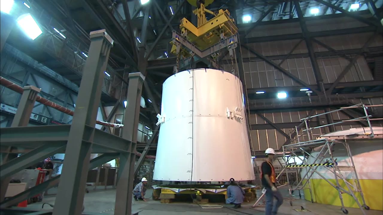 Ares 1-X SM/SA Stack Move to Stand