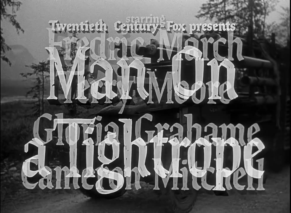 Man on a Tightrope (1953)