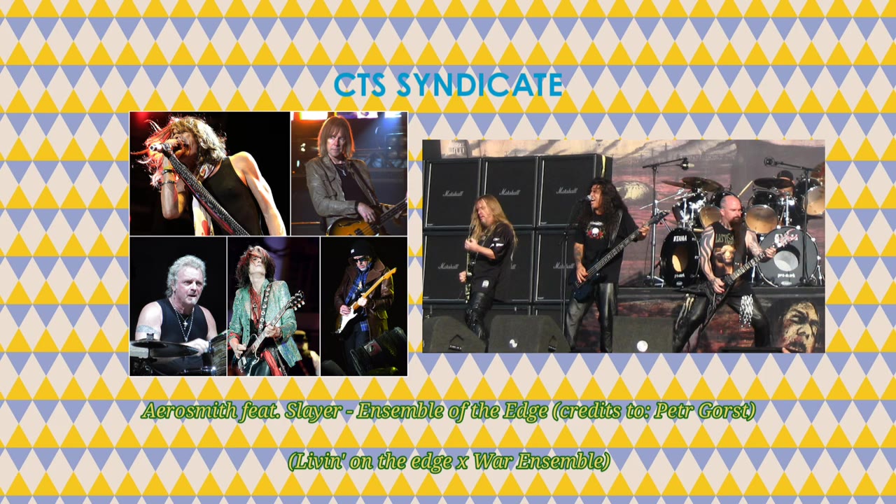 Aerosmith feat. Slayer - Ensemble Of The Edge (Mashup)