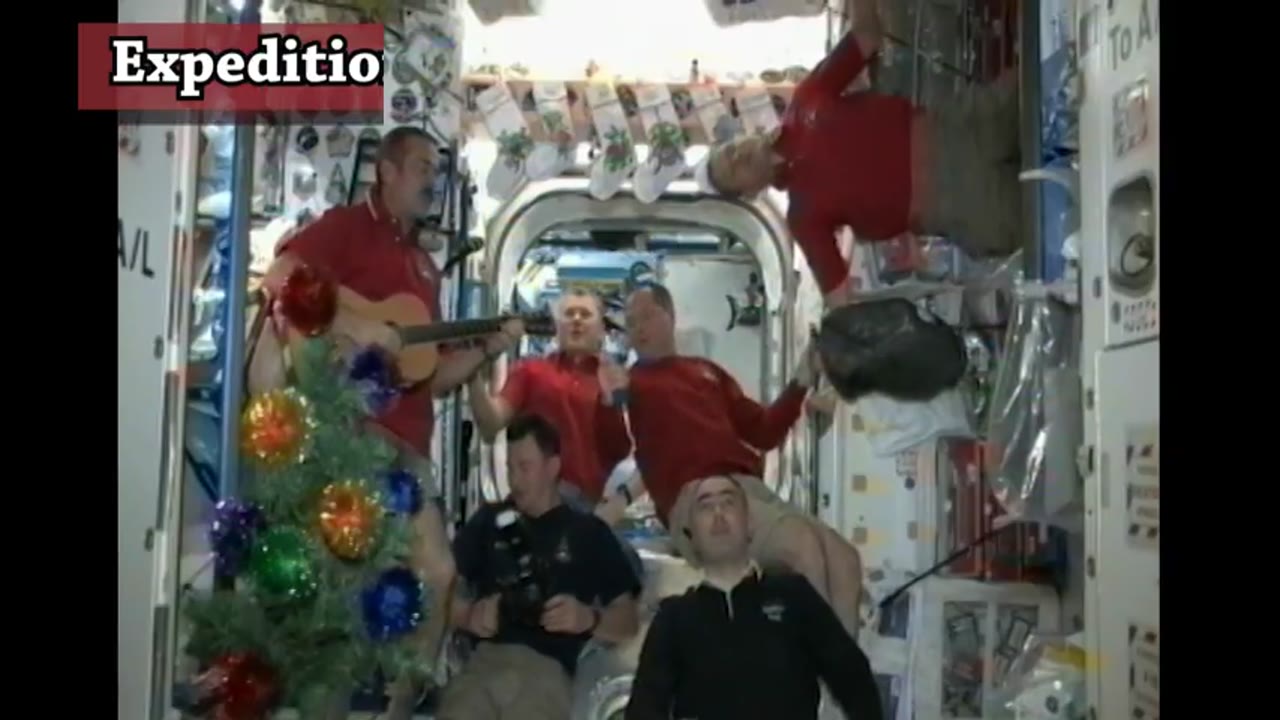 Christmas on the International Space Station