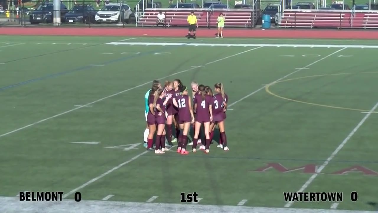 Belmont HS Girls Varsity Soccer: Marauders vs Watertown Raiders 09/14/24