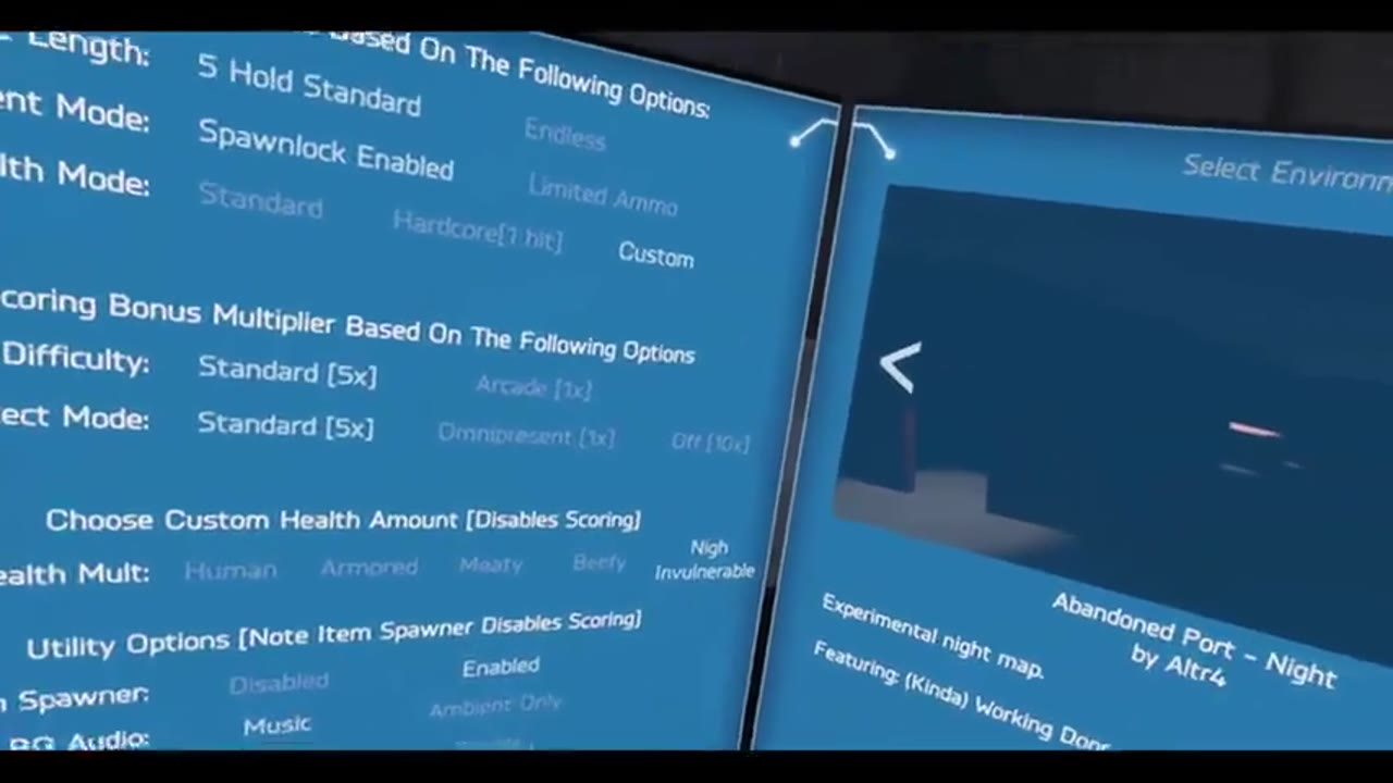 [2020-09-06] Hot Dogs, Horseshoes & Hand Grenades (HTC Vive): Abandoned Port (Night) Update