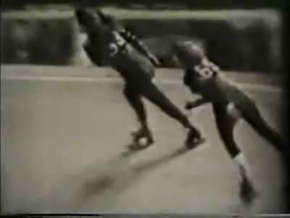 1950 - Roller Derby - New Jersey vs Philadelphia