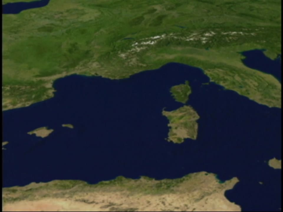 Apollo 17 30th Anniversary: Blue Marble Italian Fly-over