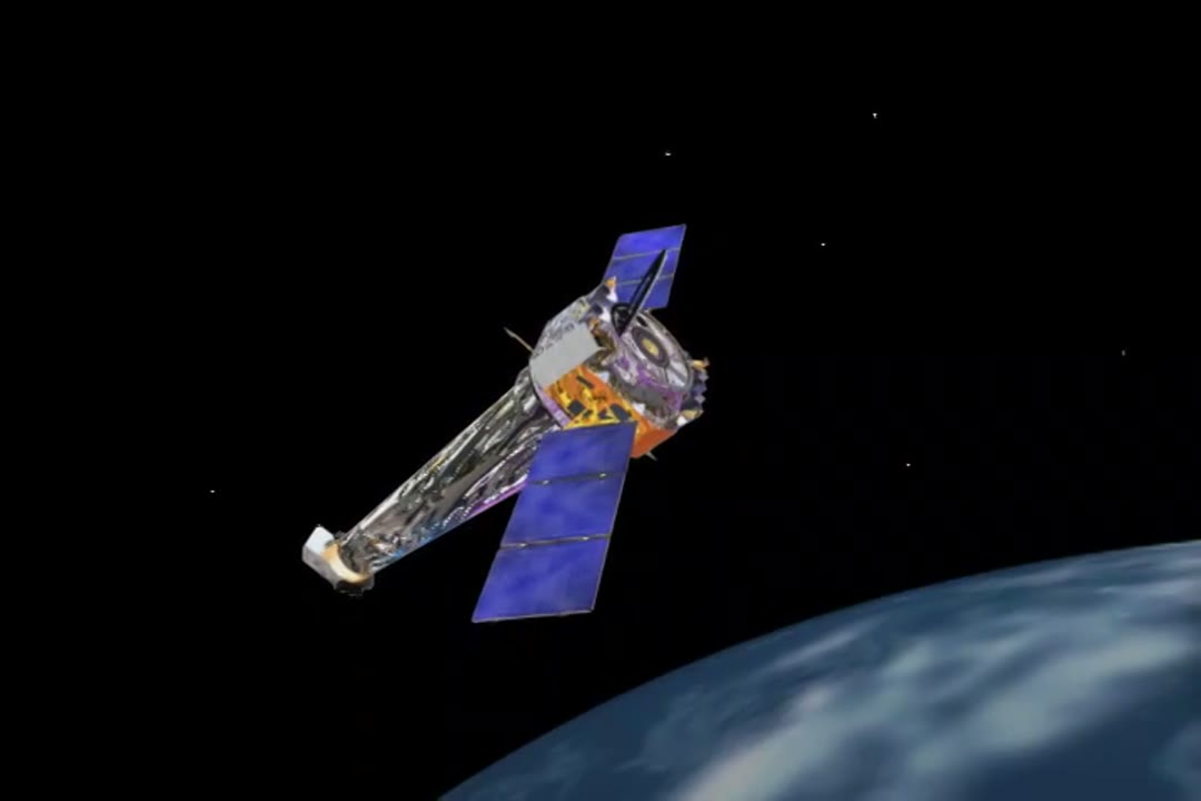 Chandra Spacecraft Animation