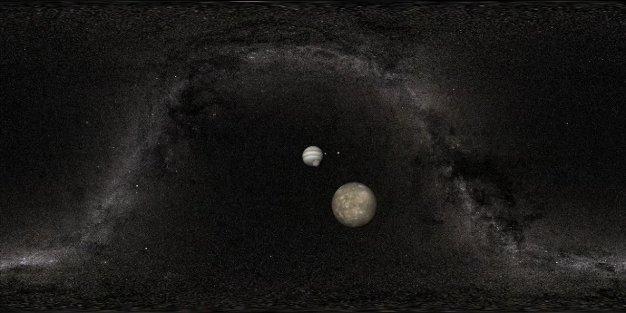 Galilean moon orbits from Callisto into Jupiter