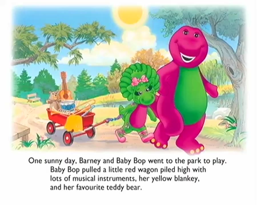 Barney & Baby Bop's Band Read Along