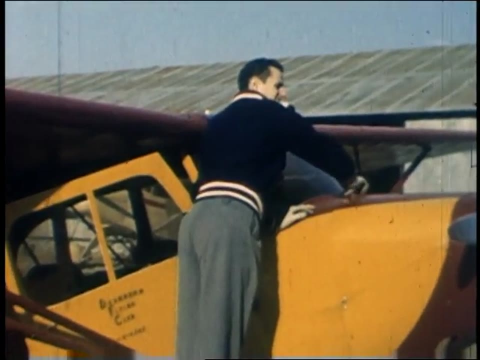 [Home Movies: Croft Collection: Can 56: Flying in Small Plane]