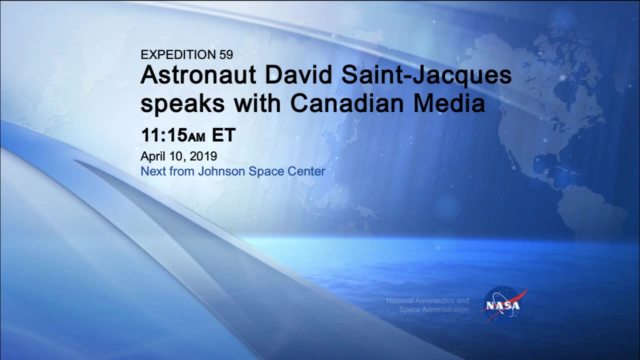iss059m261001512_E59_SaintJacques_Interviews_With_Canadian_Media