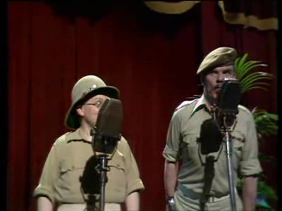 Whsipering Grass sung by Don Estelle and Windor Davies