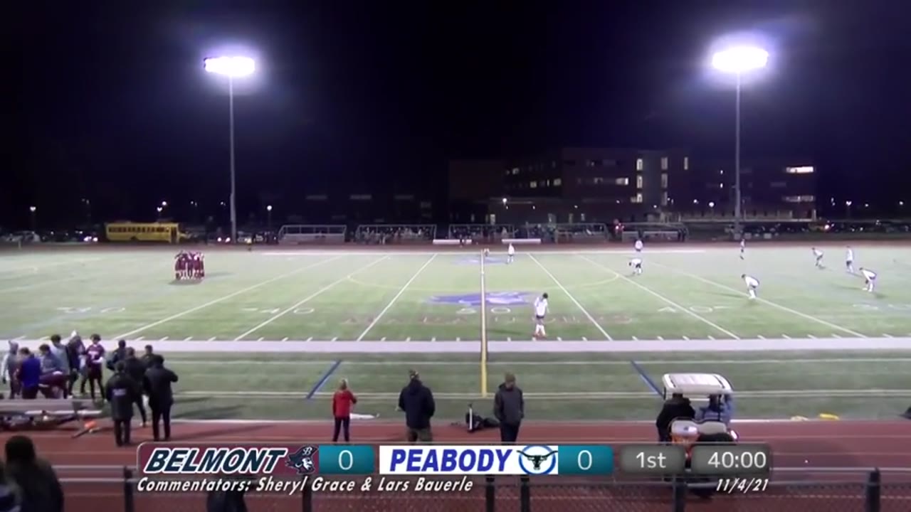 BHS Varsity Boys Soccer: Marauders vs Peabody 11/04/21