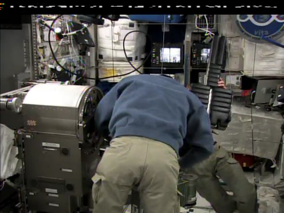 ISS Downlink Video - MARES Disassembly (DL 3 2017 265 1226 565276)