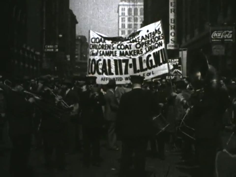 Home Movie: 11113: Labor Day Parade, New York City, 1936