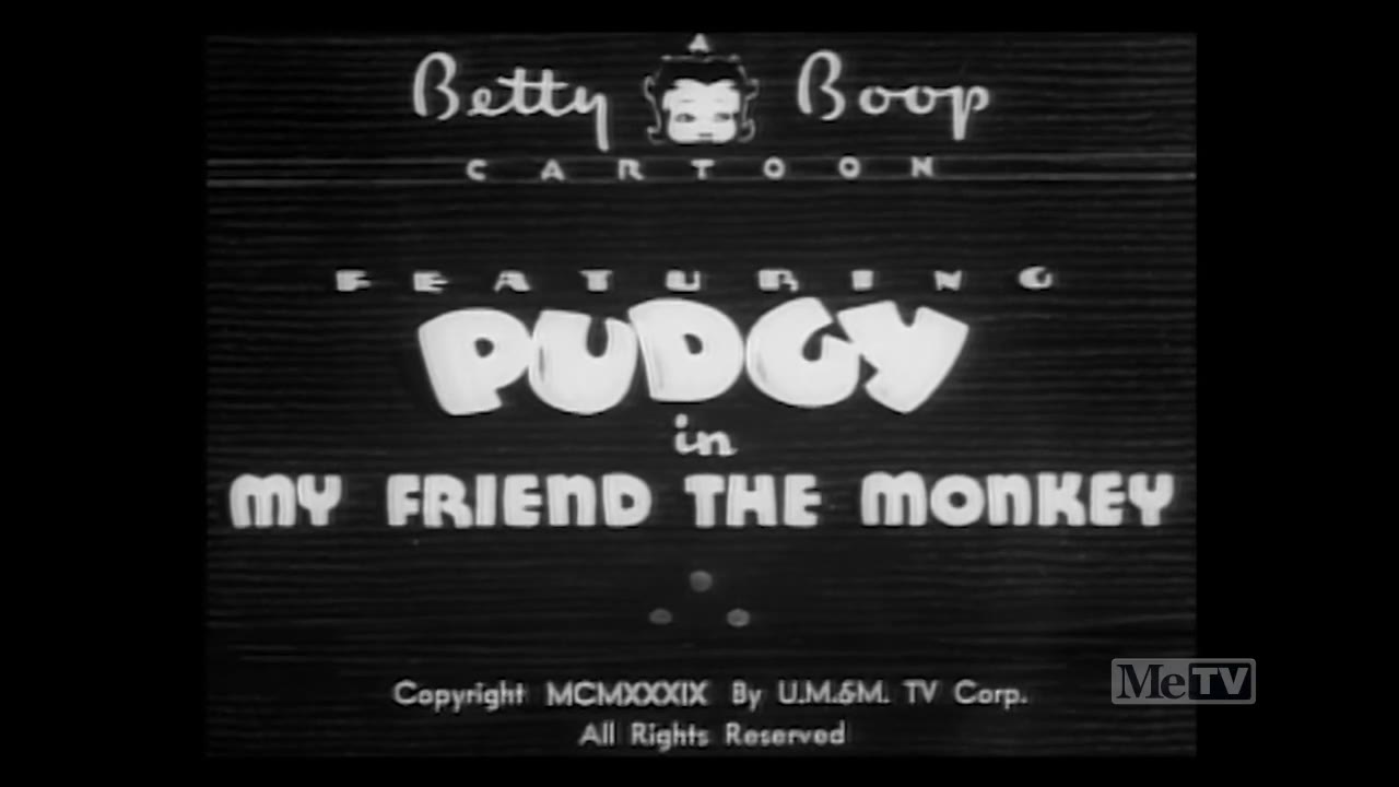 My Friend the Monkey (1939)