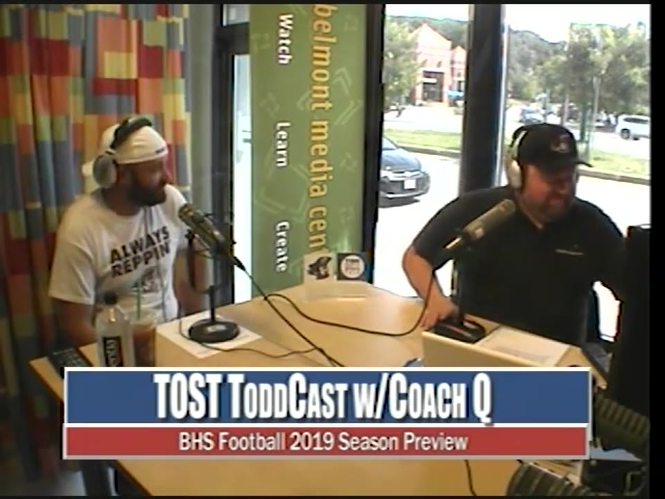 Time Out for Sports Talk "Todd-Cast" - 08/18/19