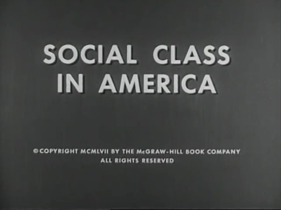 Social Class in America