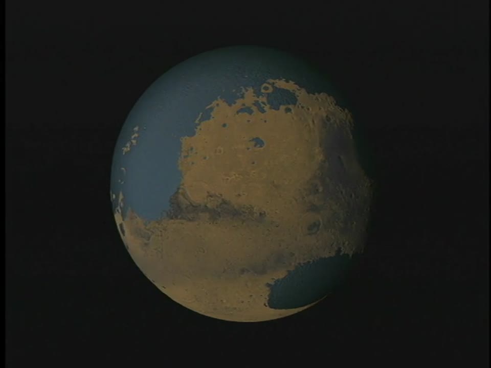 FUSE/MOLA: Mars Once had Oceans