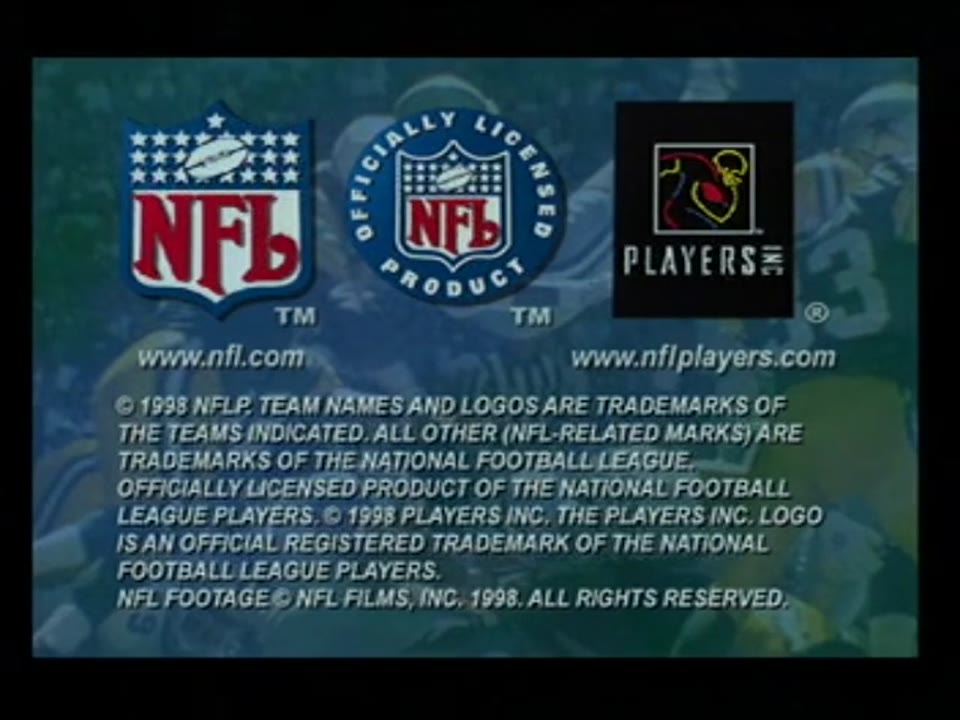 Madden NFL ' 99 Play Station PAL Gameplay