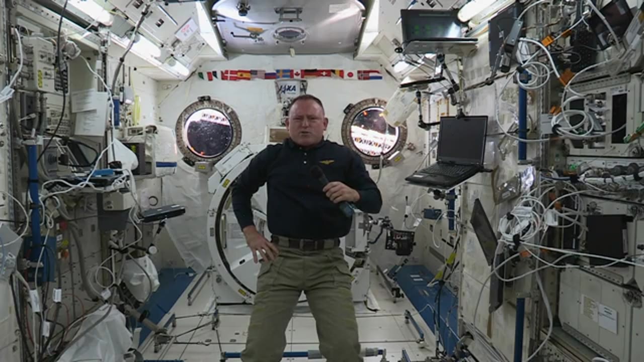 Thanksgiving Message from the International Space Station