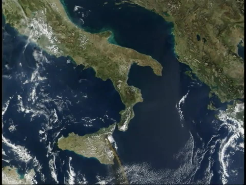 Mt. Etna Erupts and Terra/MODIS Captures It